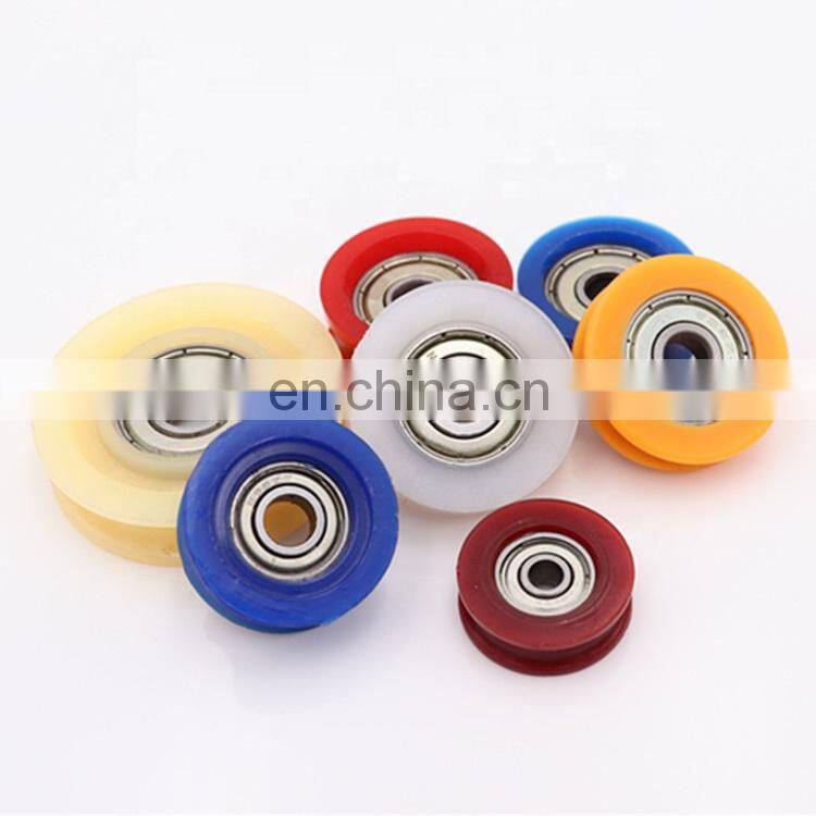 Flat running  sliding door wheels 626-z pulley sliding wheel plastic wheel