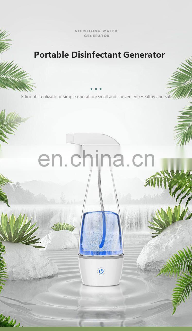 2020 Household Portable Disinfector Liquid Spray Portable Disinfection Water Maker