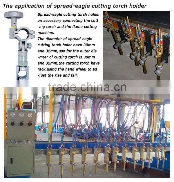 CNC Flame Cutting Machine Accessory Spread-eagle Cutting Torch Holder