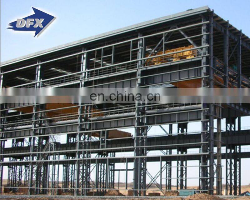 Low Cost Modern Multi-Storey Prefab Light Steel Structure Factory Workshop Building