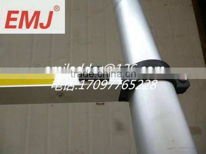 Aluminum portable telescopic ladders 4.1m