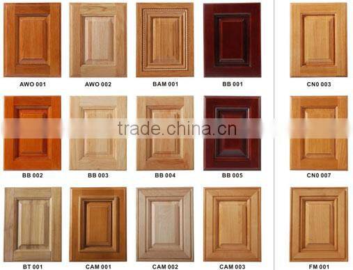 Elegant American style Oak wood kitchen cabinet-mdf cabinet kitchen