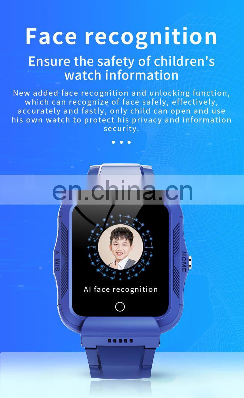 4G Video Call Kids Gps Smart Wearable Devices, SOS Remote Monitor Mobile Watch Phones For Children For Boys Girls Watches