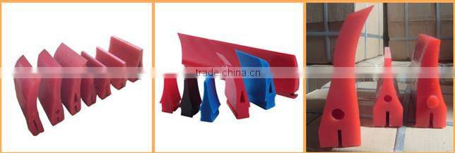 conveyor belt cleaner/primary belt scraper/ceramic belt cleaner