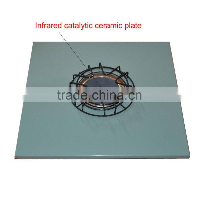 2015 TPO 10 patio gas heater with square bar table