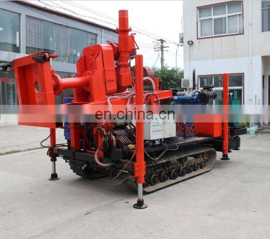 300m Deep Hydraulic Borehole Water Well Drilling Rig Machine