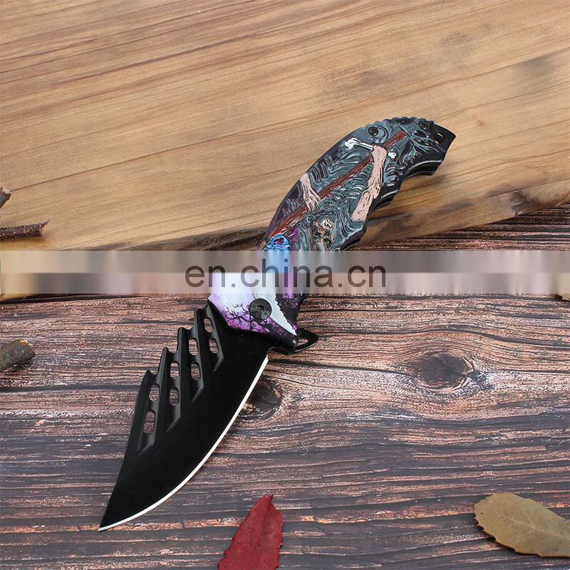 Personalized Engraved Premium Lockback Hunting Knife