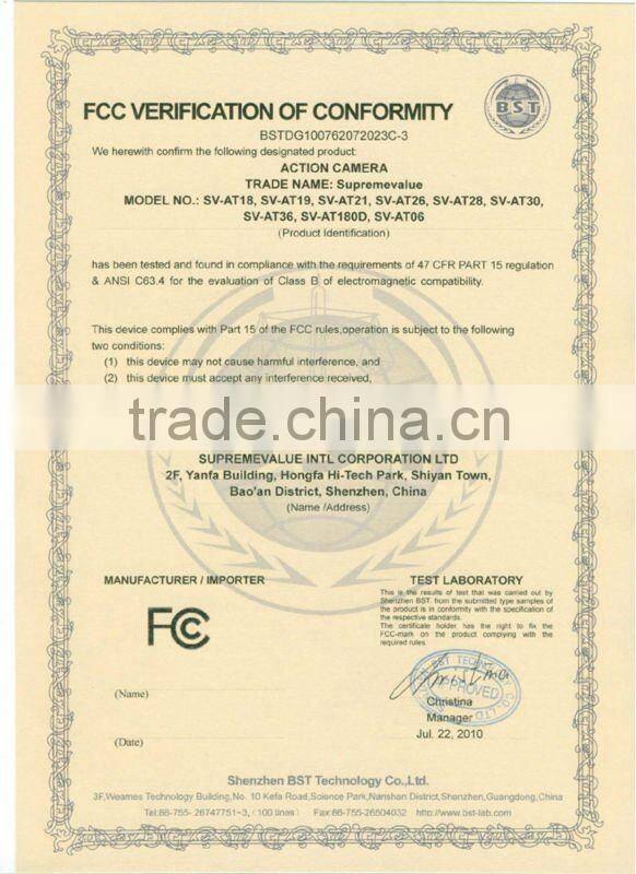 Waterproof 1080P Full HD Extreme Sports Action Camera DVR Cam 5mp 1.5 inch