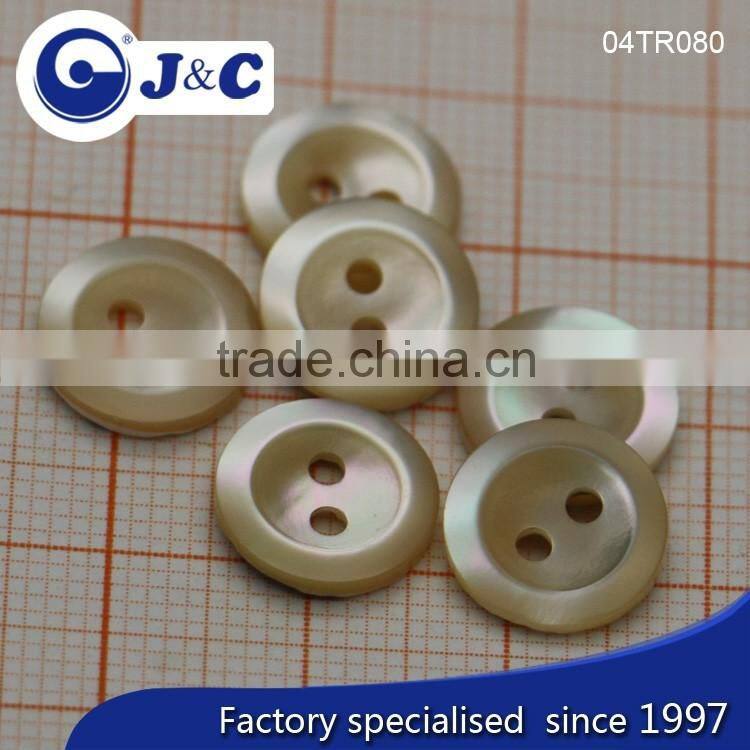 J&C Trocas shell buttons for fashion shirt.TR079,080