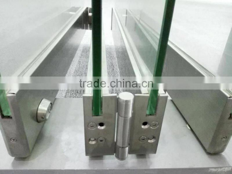 FD-9000 China high quality separate panel special design hotel folding glass door
