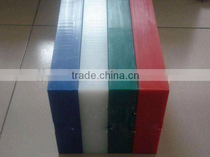 high quality double color plastic PVC sheet