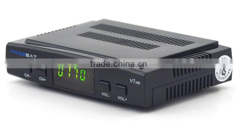Hot selling Freesat Digital Satellite Receiver V7 HD Combo DVB-S2 support EPG cheapest satellite set top box