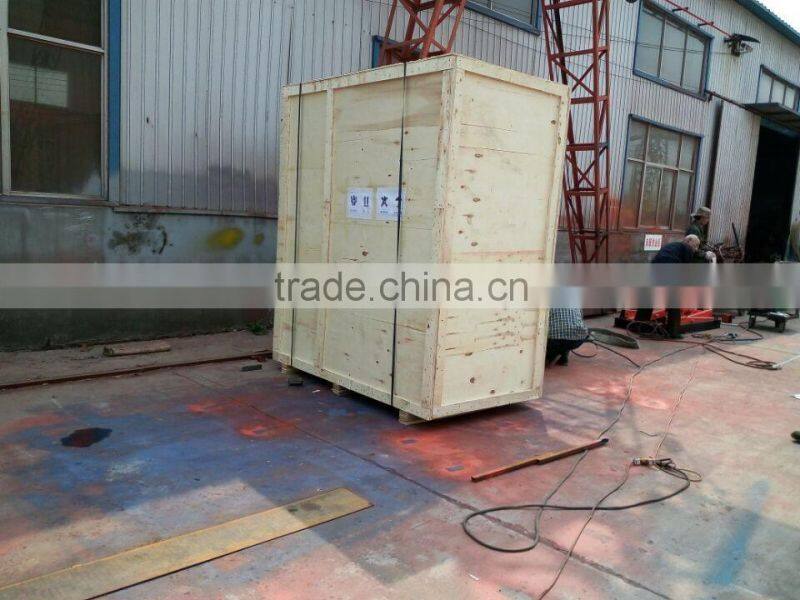 mobile four-wheels hydraulic scissor lift table for one man