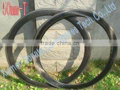 Hot 50mm bicycle rim carbon tubular UD matte