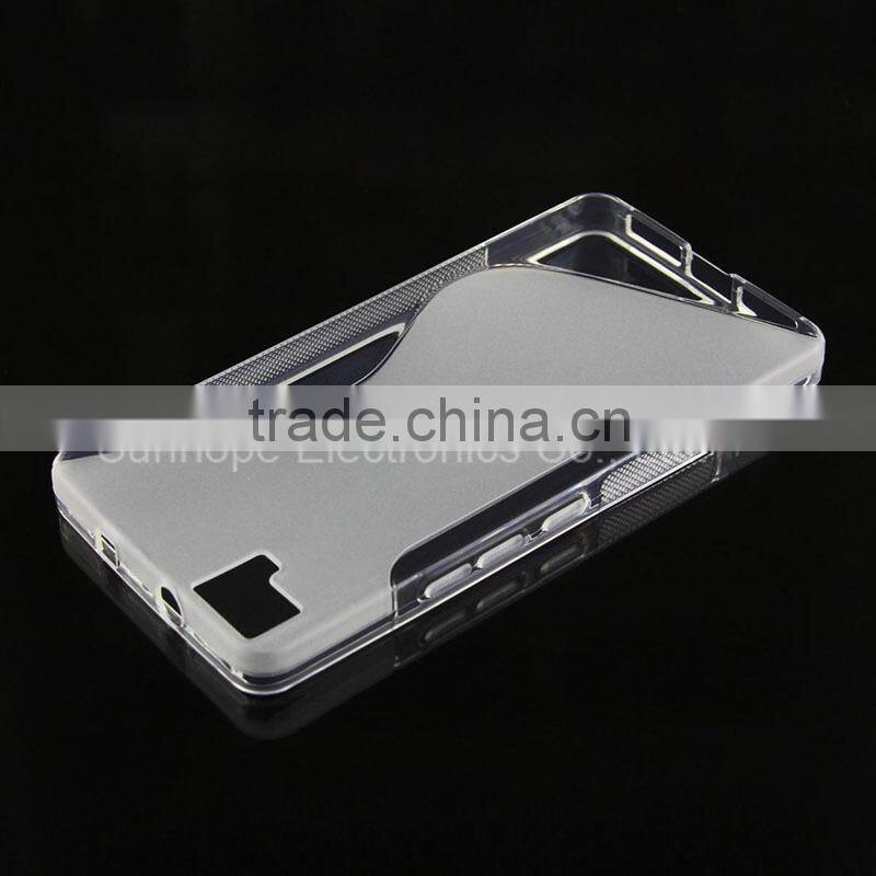 new model S line hot sell tpu soft cell phone case For BLU Quattro BQ Aquaris M5 cover