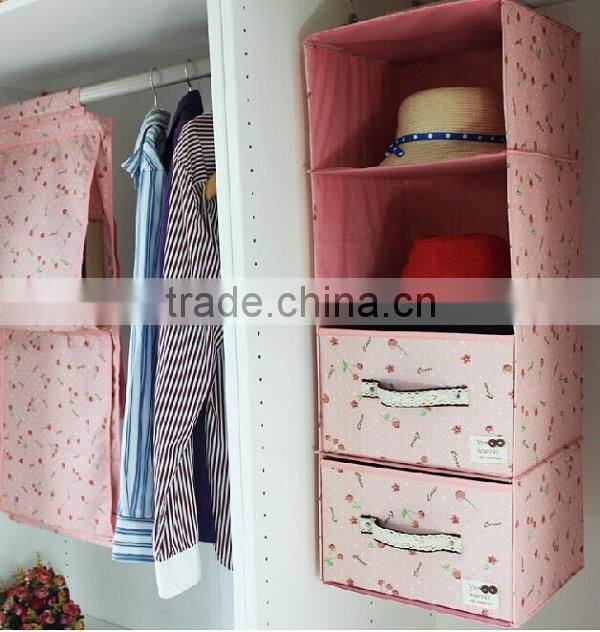 Fabric Toy Storage Box with Open Front