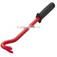 WRECKING BAR WITH RUBBER HADLE FACTORY FROM CHINA
