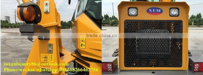 Trade assurance compact wheel loader, hot selling electric hopper loader, low cost mini loader machine