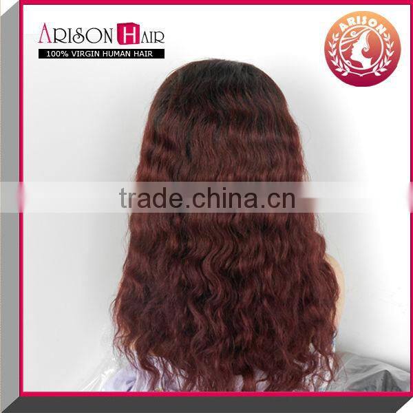 Raw Peruvian Human hair Silk Top Full Lace Wigs