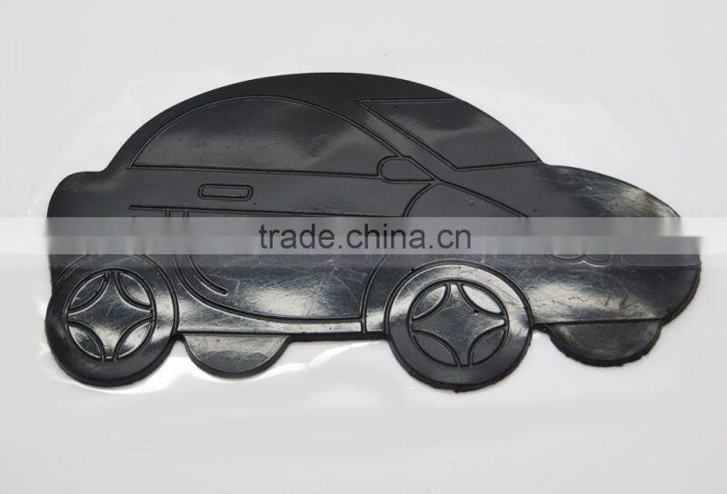 14x8x0.3 CM Car Shape Sticky Anti Slip Mat, Non-slip Pad