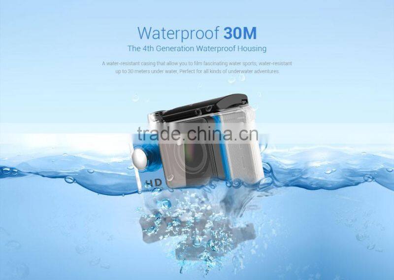 2016 New Sports Camera A9 1080P Full HD 2.0 inch 30M Waterproof Mini Camera