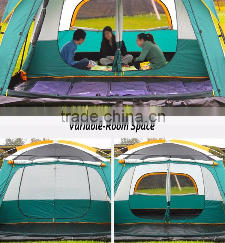 Tents Camping Family 2 Rooms Big Living Best Large Luxury Family Camping Tent