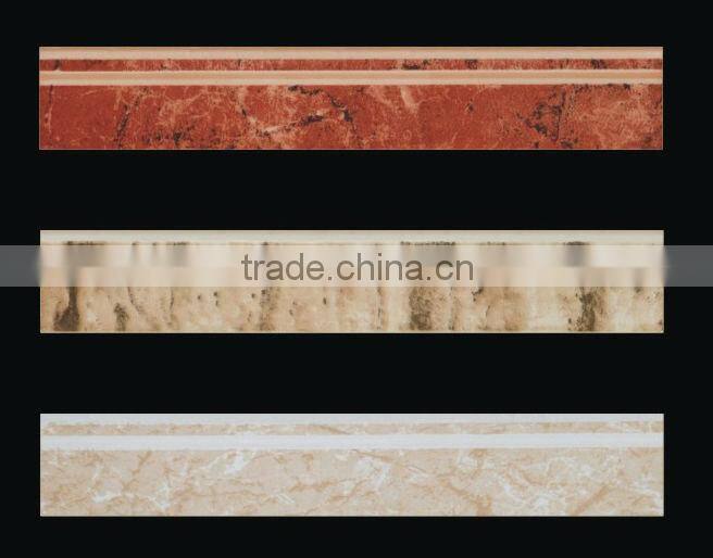 Red Body Ceramic Skirting Tile