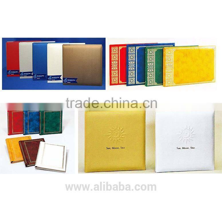 Simple colors stylish self-adhesive sheet 3x5 photo album for sale