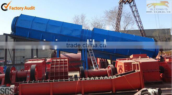Municipal Waste Recycling Plant MSW used trommel screen for sale