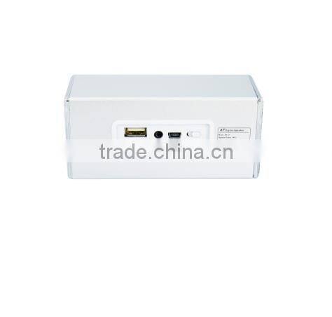 Mini USB Portable FM Radio Speaker Micro SD/TF Card For PC iPod MP3 iPhone White