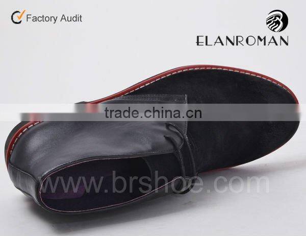 fashionable High cut Cool man leather boot