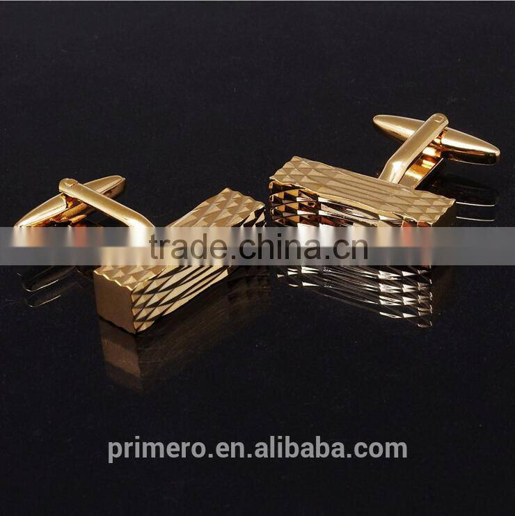 PRIMERO 2015 Fashion jewelry 316l poppy cufflink Opal Cufflinks Laser Pattern Cufflinks French cufflinks Classic cufflinks