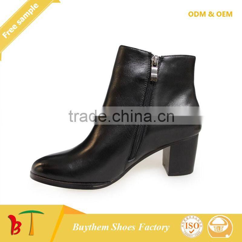 comfortable ladies boots elegant lady high heel boots/fashion high heel ankle