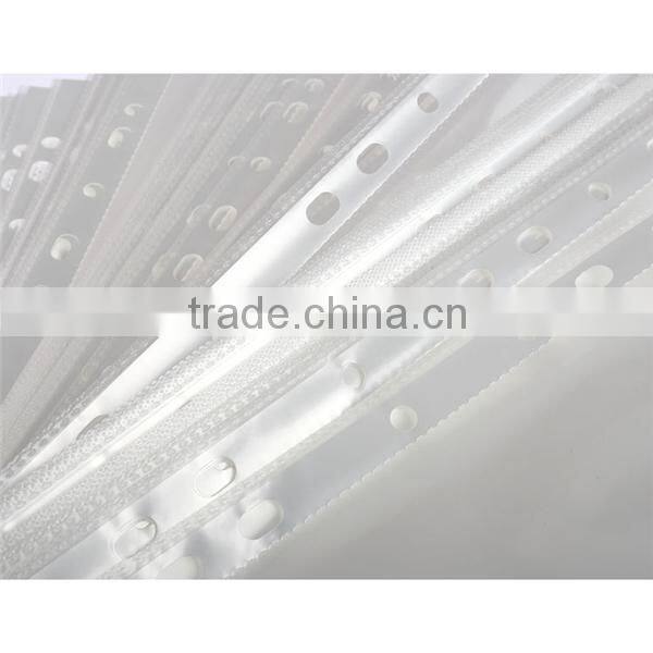 Factory Direct-sale PP 11 A4 Punched Pocket Sheet Protector, Clear Plastic Folder Sheet Protector, Waterproof Sheet Protector