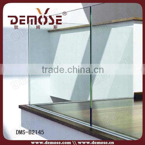 glass panel balcony terrace railing designs for front porch
