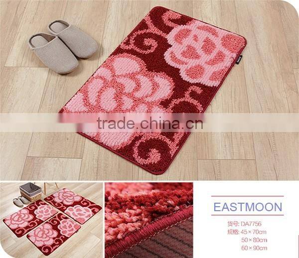2016 new pattern anti-slip bathroom kitchen contemporary doormats