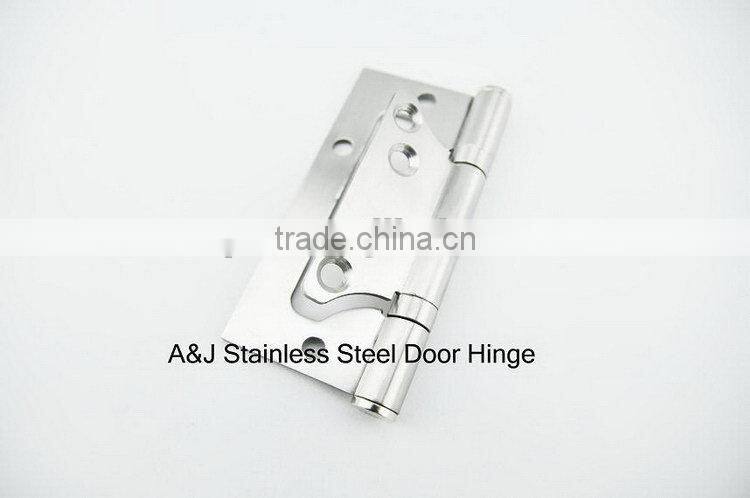 Durable hot sale flush mount door hinges