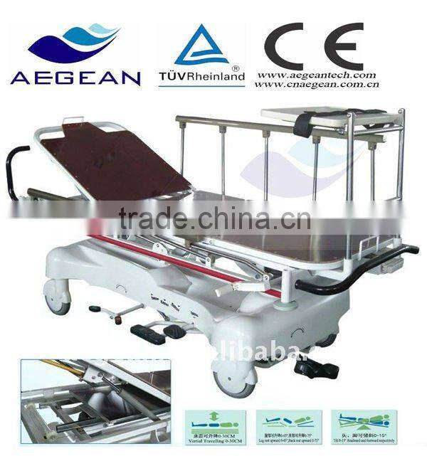 AG-HS005 CE approved hospital furniture transfer stretcher xiehe lock