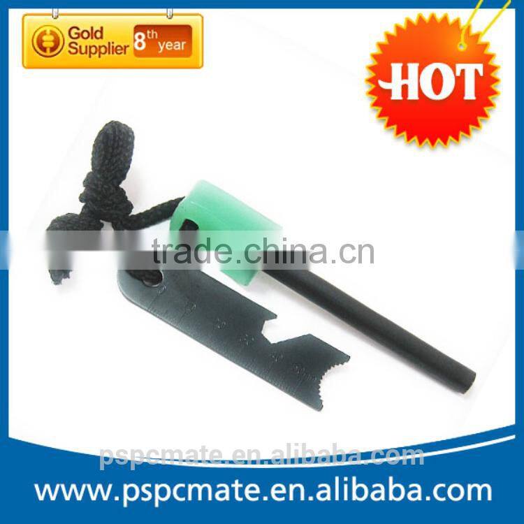 mini Emergency Flint Fire Starter Rod Lighter Magnesium camping kits tool