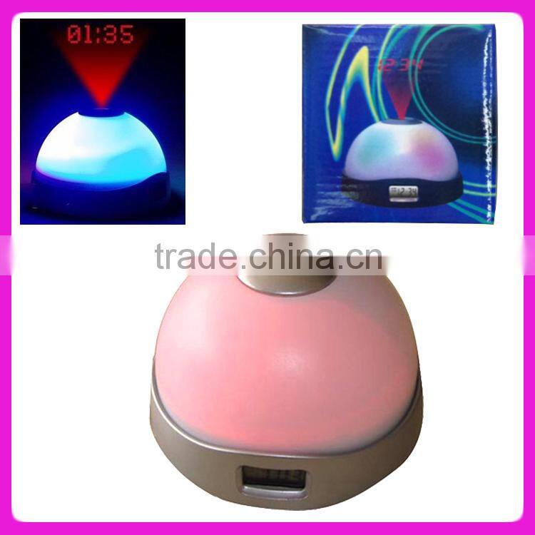 elegant and smart clock with mini projection digital clock