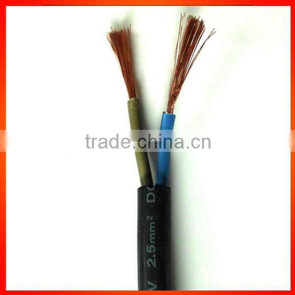 CU/PVC/PVC electrical wire cable insulated conductor