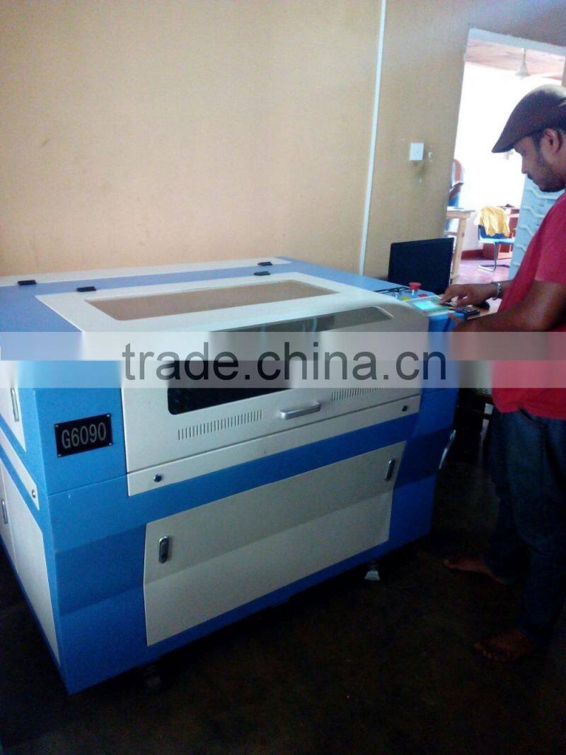 HOT Sales laser cutting machine G6090 80W