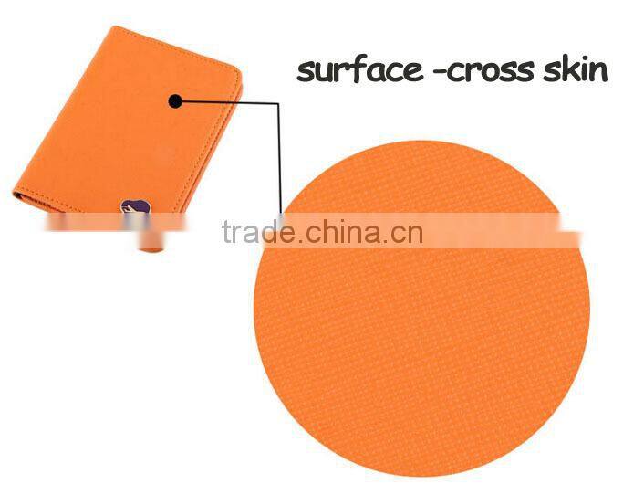 Wholesale short business model bifold travelus passport cover Prevent demagnetization with card holder
