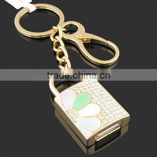 Popular Lock Shape Jewellery USB For Promotion Gift