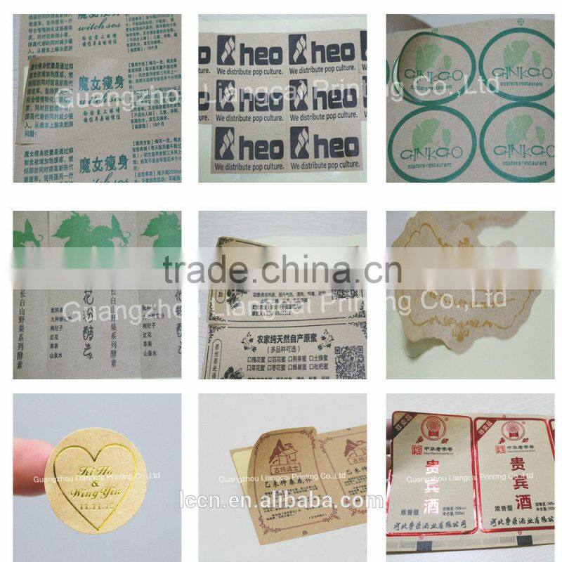 Moringa seeds private label, self adhesive stickers for organic food