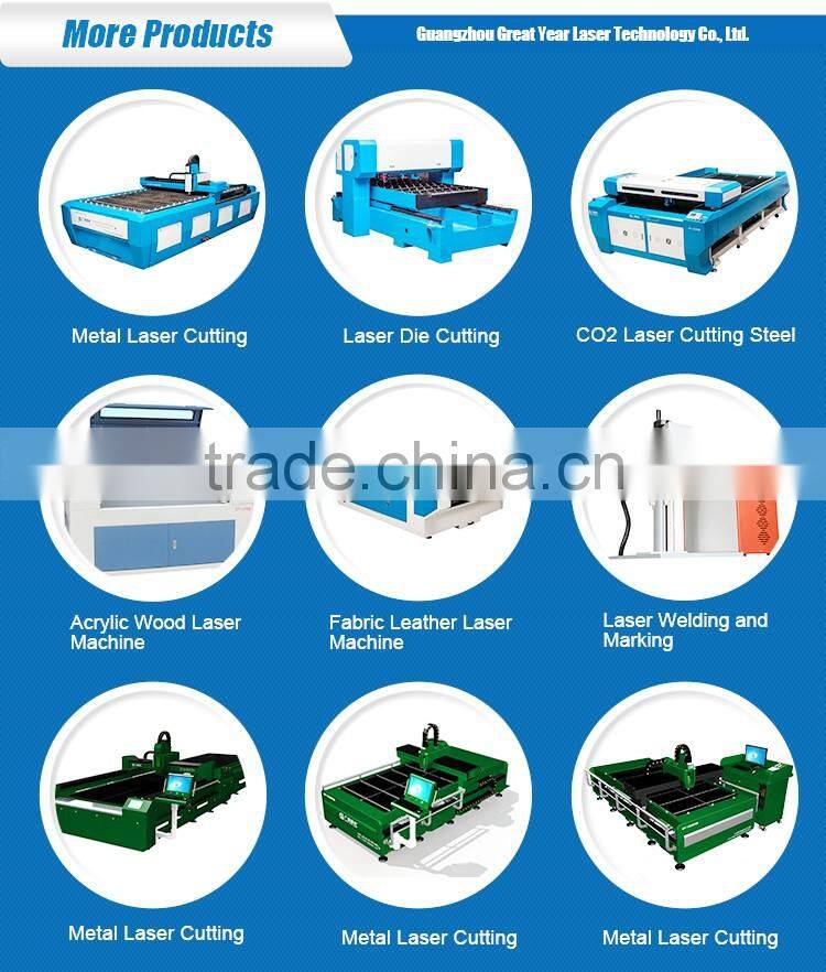 Great Year Laser D series high speed laser cutting machine special for cloth and leather