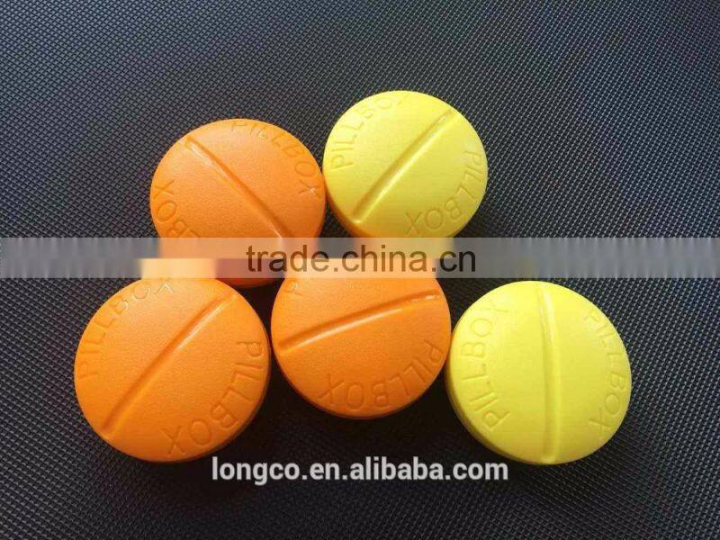 cute ,decorative pill boxes,custom design logo color 7 days medication plastic pill boxes bulk