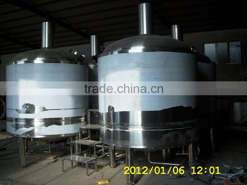 RJ-5000L brewing kettle and fermenter 5T large volume brewery for sale