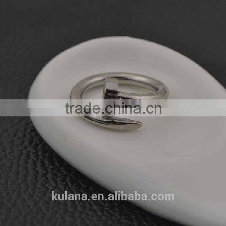 Fashionable Free Size Nail rings for women