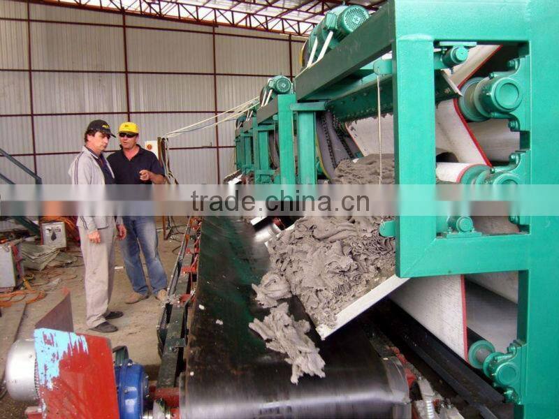 Solid-liquid separation belt type filter press